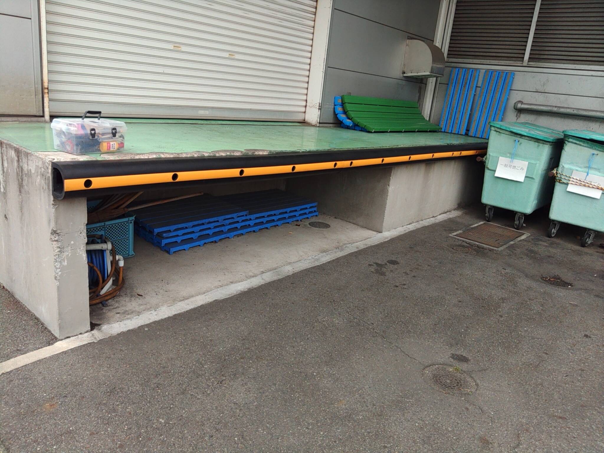 高浜市 工場 出入口改修工事