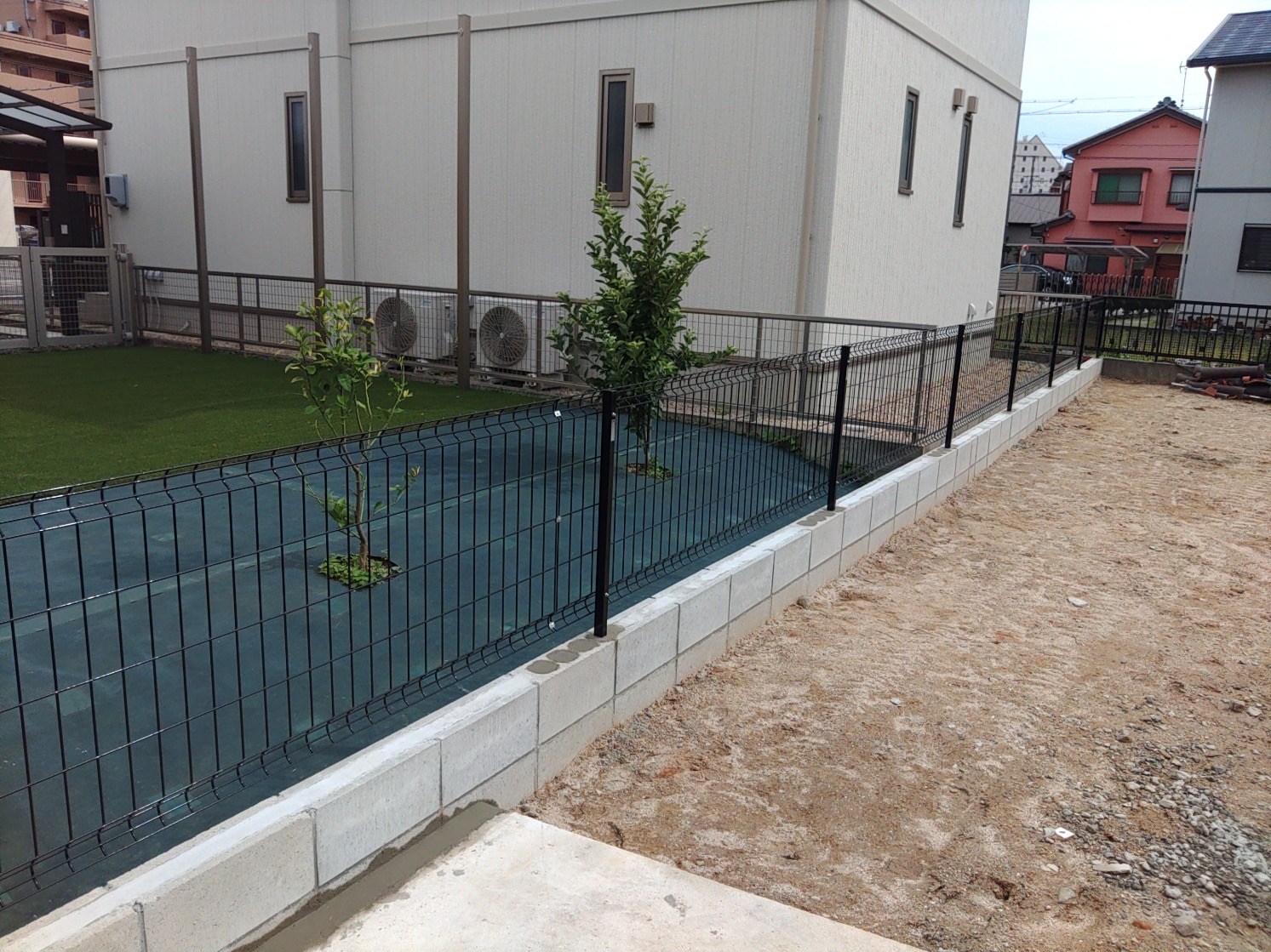 安城市 フェンス工事